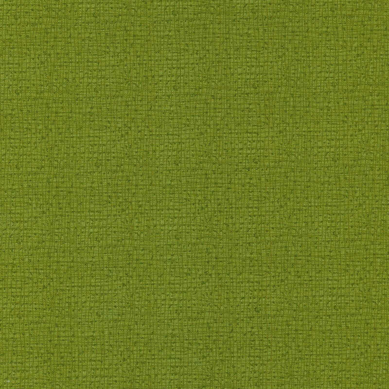 Green tonal crosshatch fabric