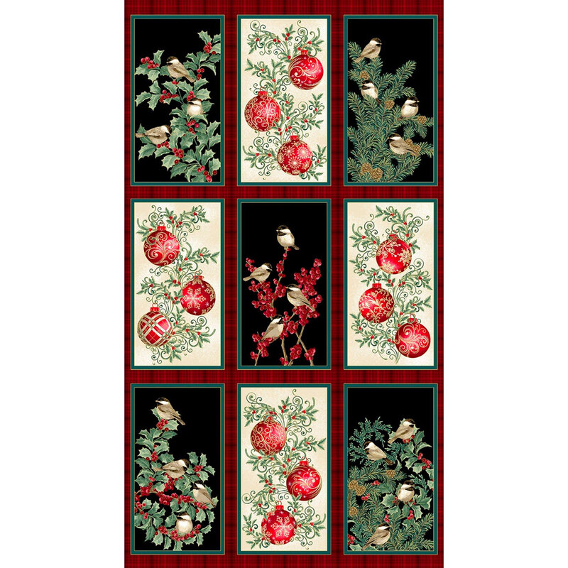 The Ornament Winter Elegance panel