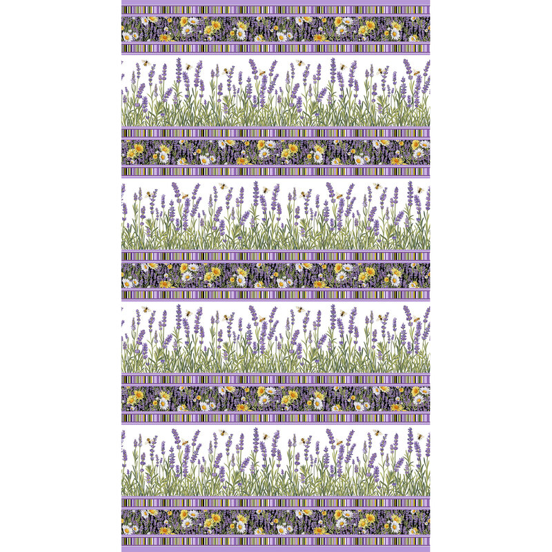 The Lavender Market border stripe