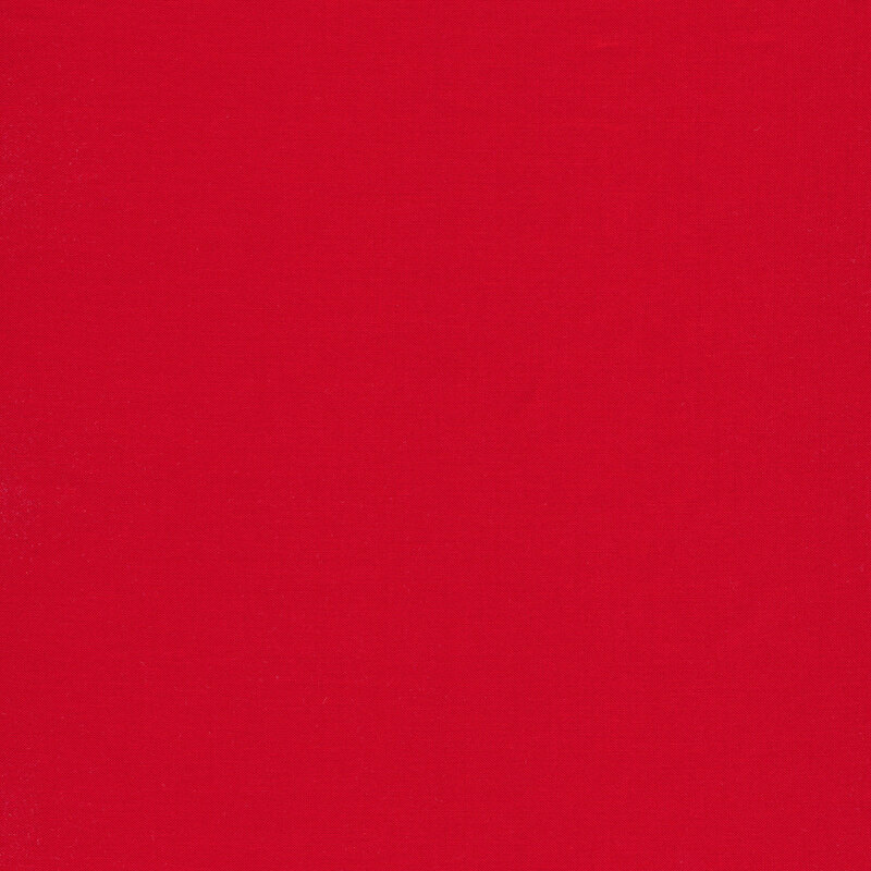 Cherry red fabric features linen texture design | Shabby Fabrics