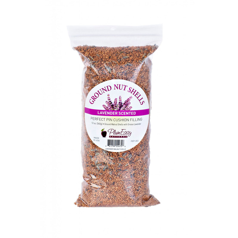 A bag of Ground Walnut Shells with Lavender