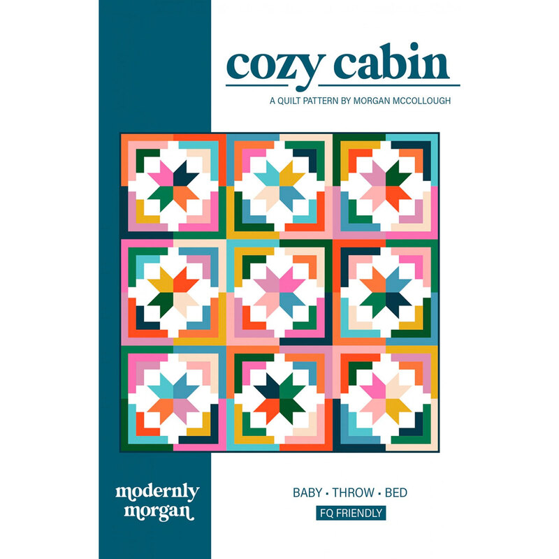 The front of the Cozy Cabin pattern
