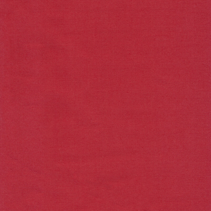 Swatch of solid deep rose pink fabric, red magenta and red fuchsia