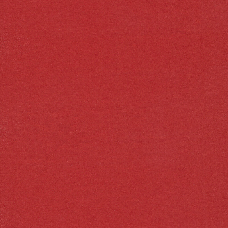 A solid red basics fabric