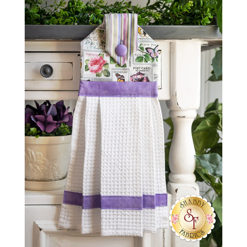 Hanging Towel Kit - Scented Garden - Stamp