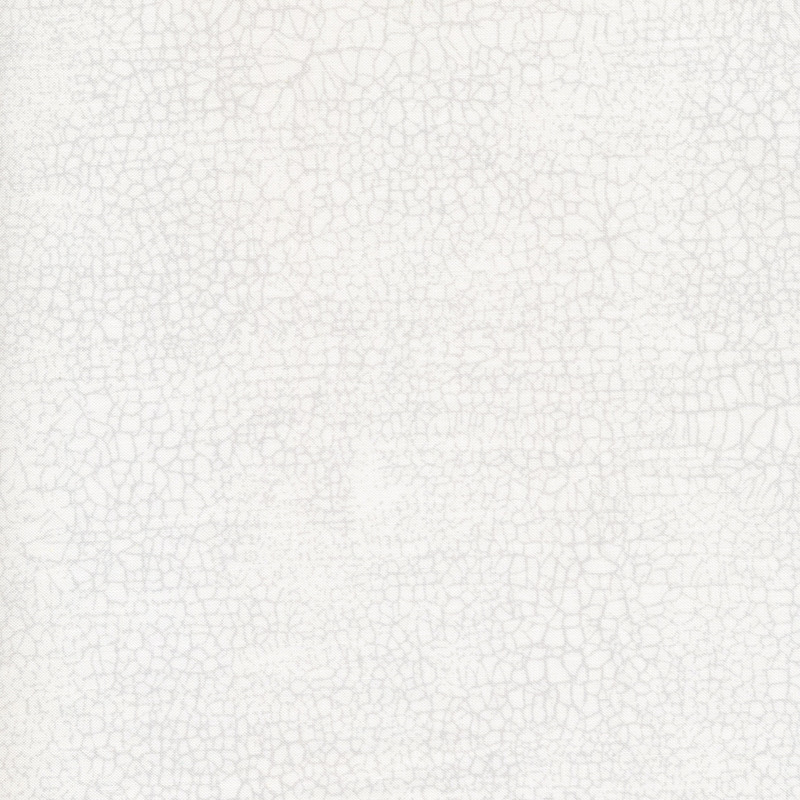 Mottled tonal cream white fabric features crackle texture design | Shabby Fabrics