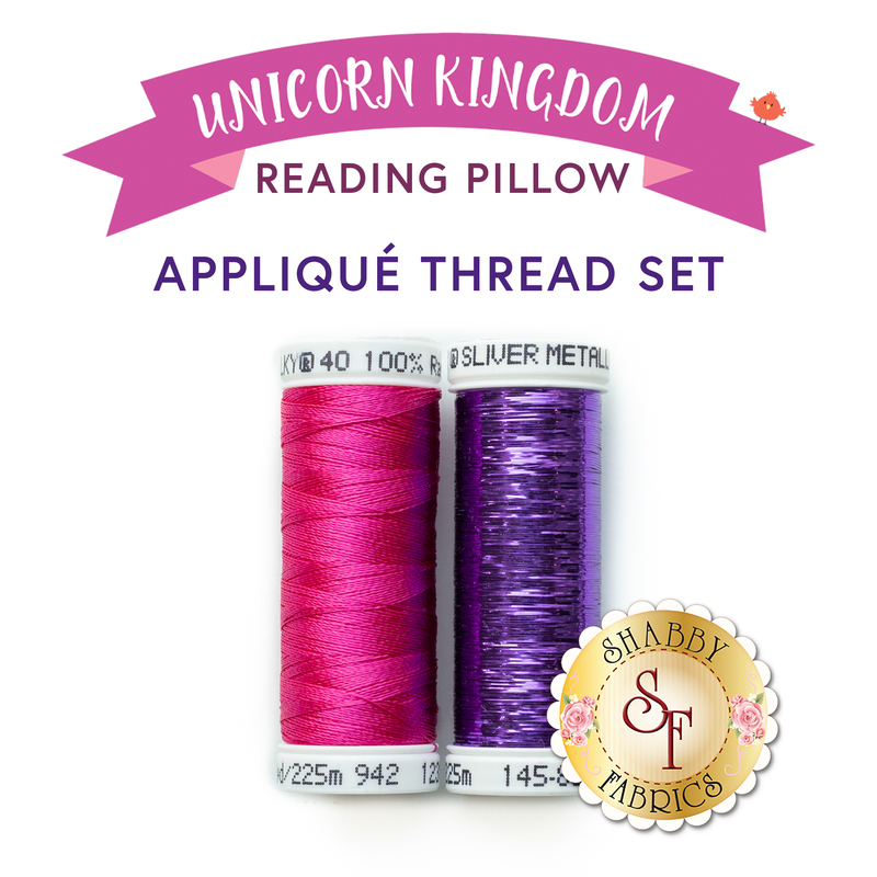 Reading Pillow - Unicorn Kingdom - 2pc Thread Set