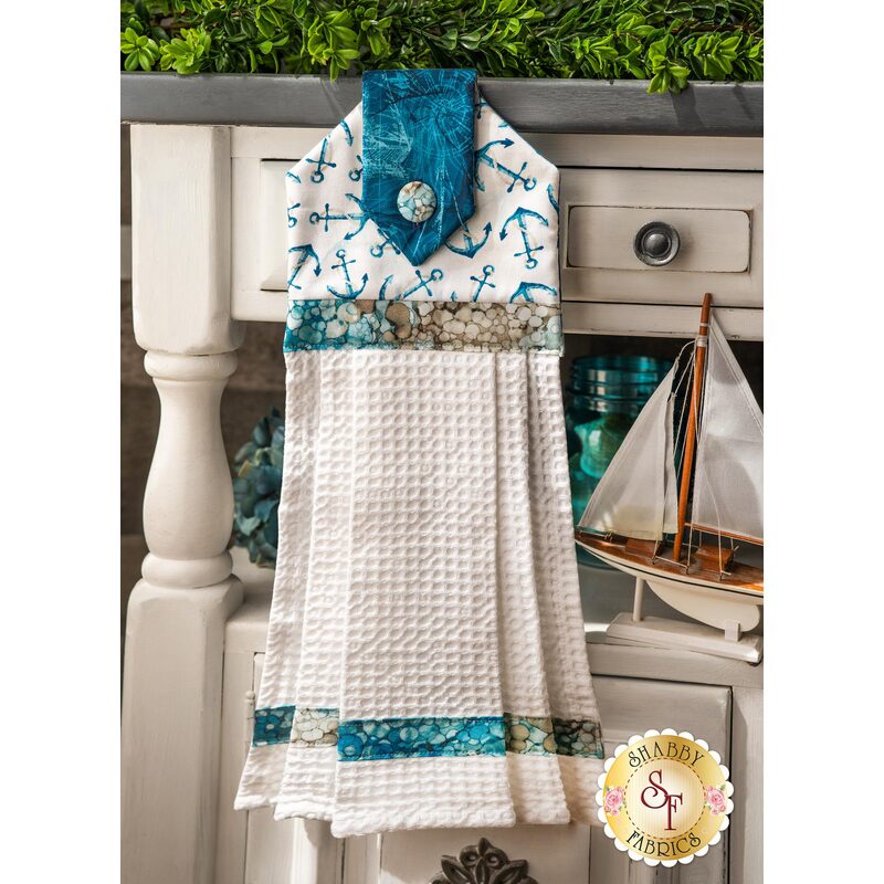 Hanging Towel Kit - Sail Away - White