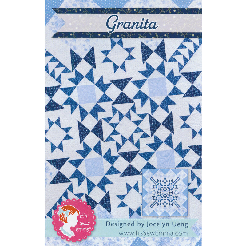 The front of the Granita Quilt Pattern