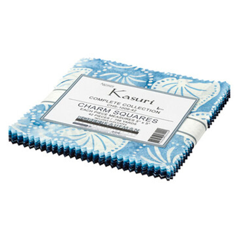 Kasuri Artisan Batiks 5" Squares by Robert Kaufman Fabrics