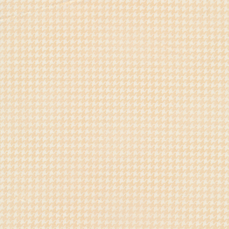 Cream tonal houndstooth fabrics