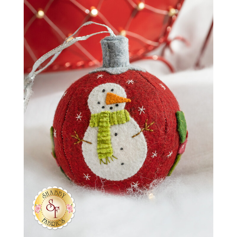 Everything Nice Stuffed Christmas Ornament Kit - In Wool Felt