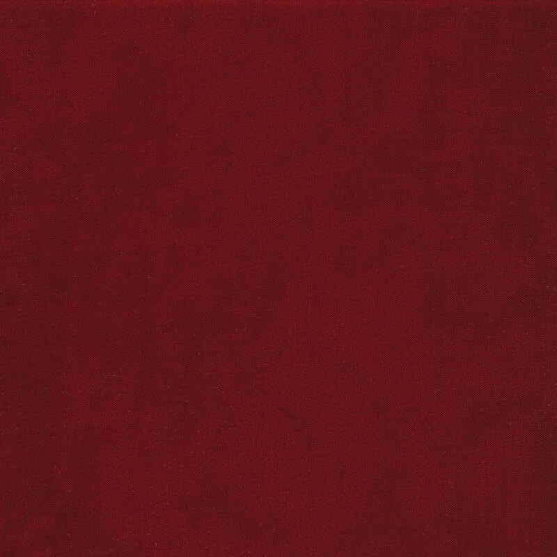 Mottled red textured fabric | Shabby Fabrics