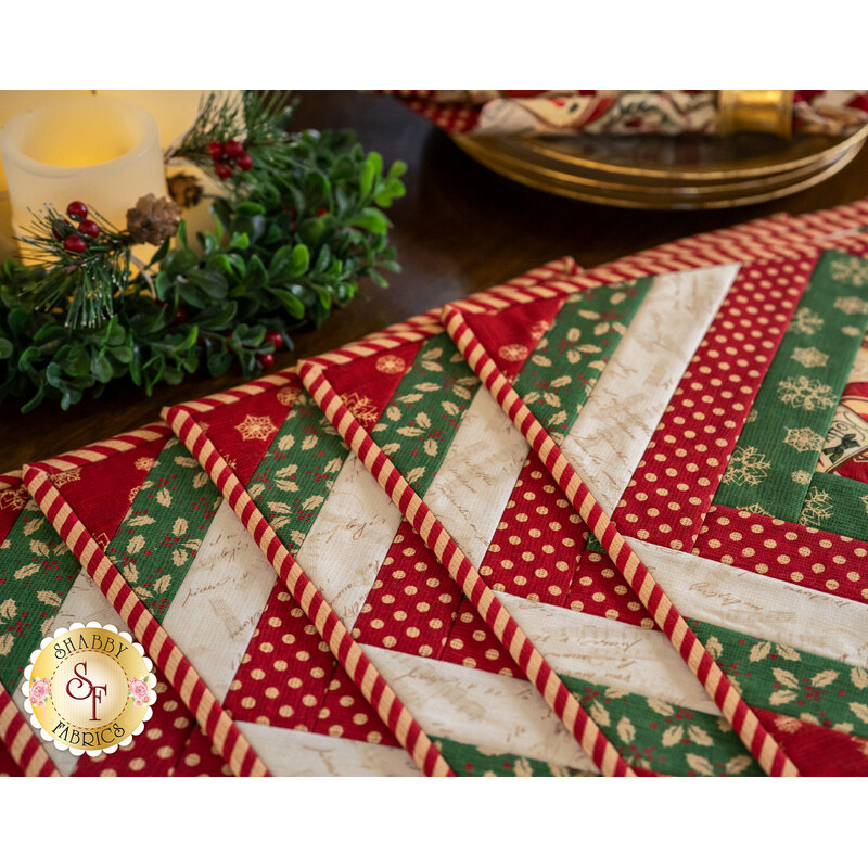 Easy Quilt As You Go Placemats - The Seasoned Homemaker®