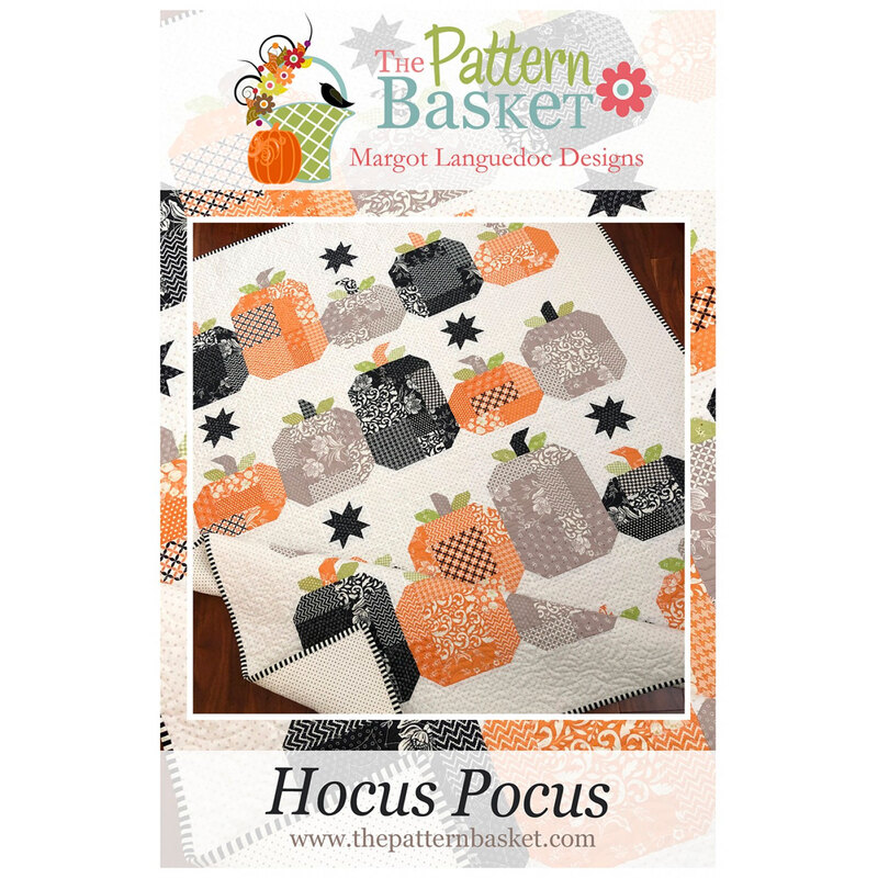 The front of the Hocus Pocus pattern by The Pattern Basket