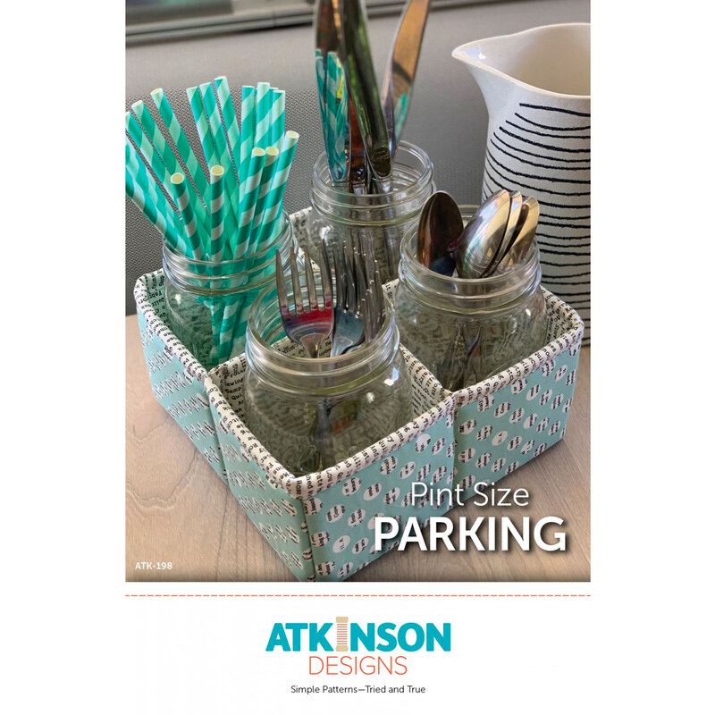 Photo of Pint Size Parking finished product with mason jars and silverware