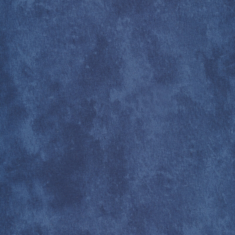 Blue mottled fabric