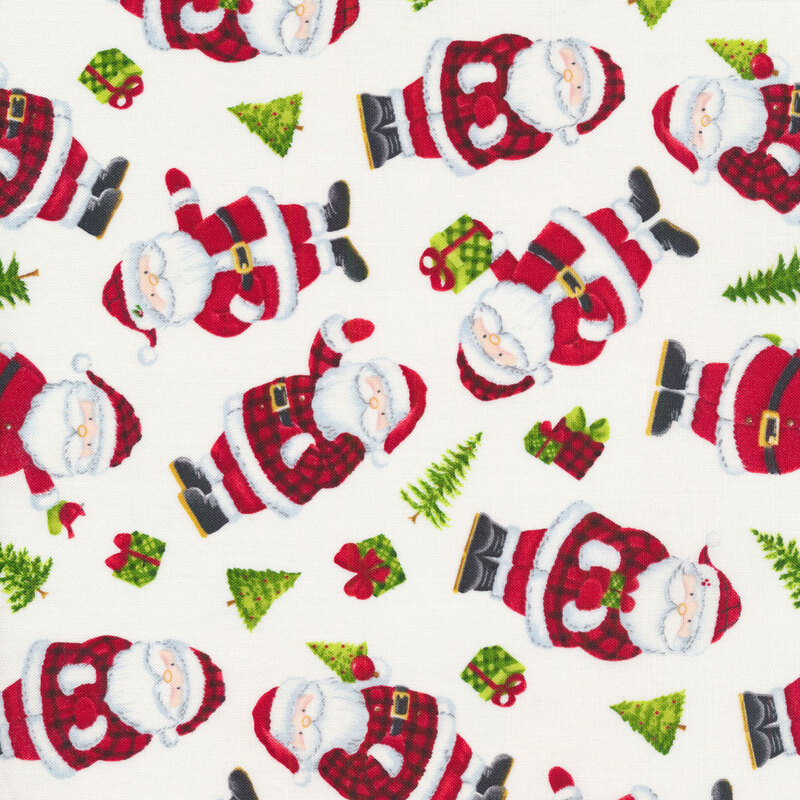 Santa's Tree Farm 24733-10 by Northcott Fabrics | Shabby Fabrics