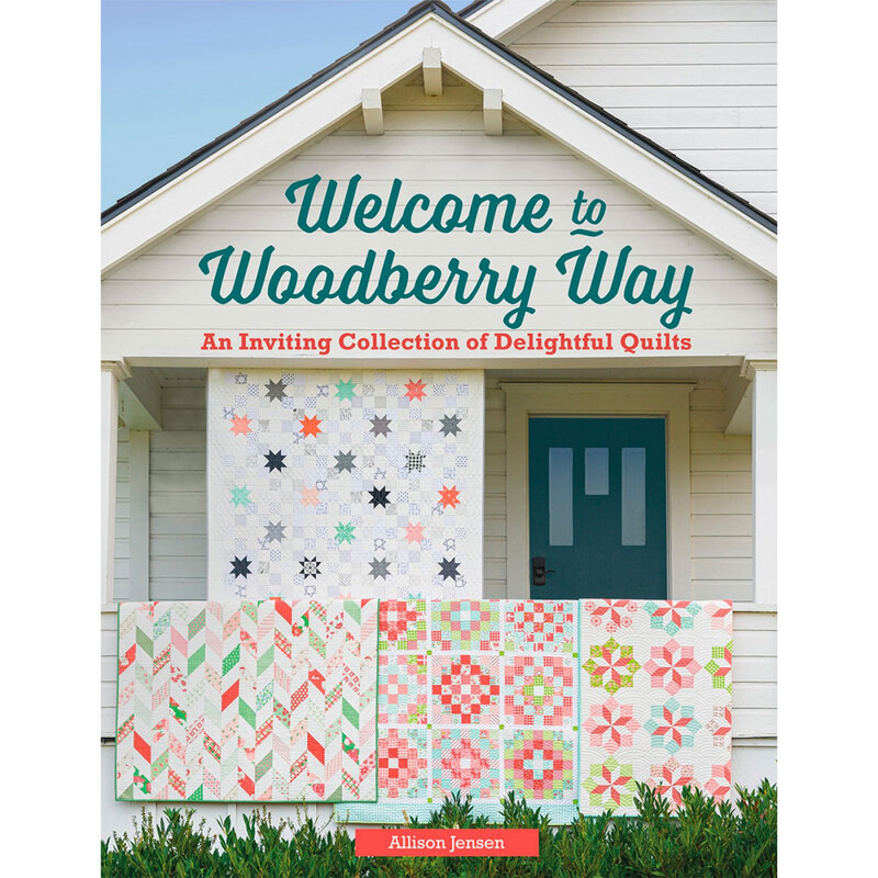 The front of the Welcome To Woodberry Way book by Allison Jensen