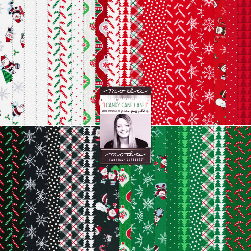 Candy Cane Lane Moda Layer Cake