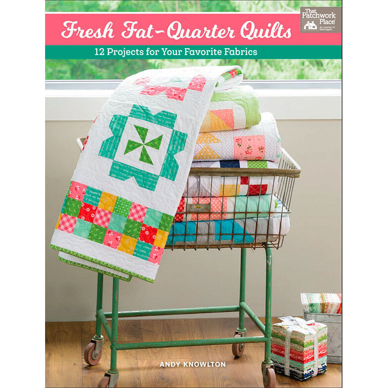 Front cover of Fresh Fat-Quarter Quilts