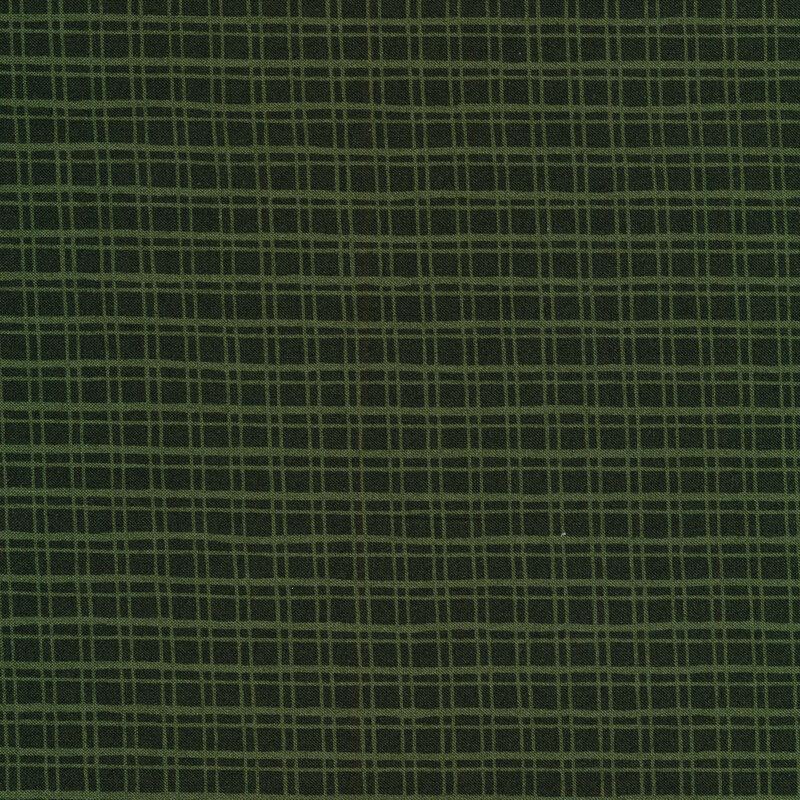olive crossed stripes on dark green background