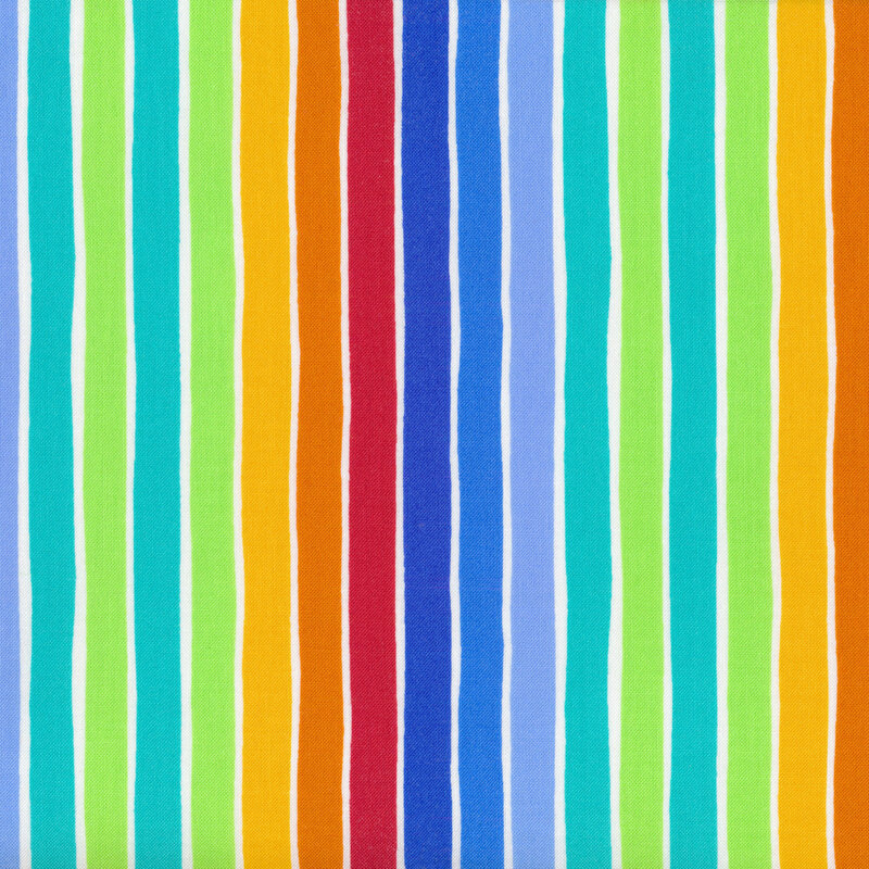 Spaced Out A-242-LX Light Rainbow by Andover Fabrics | Shabby Fabrics