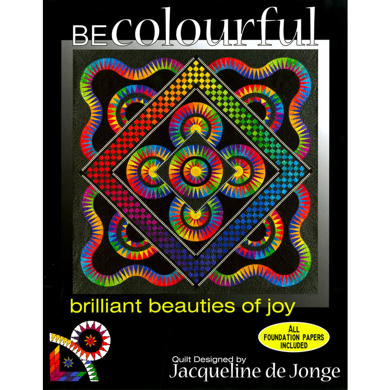 The front of the Brilliant Beauties of Joy Pattern by BeColourful