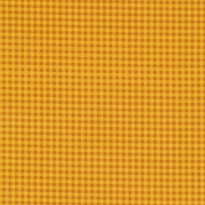  Fabric of a tonal gingham on a yellow background