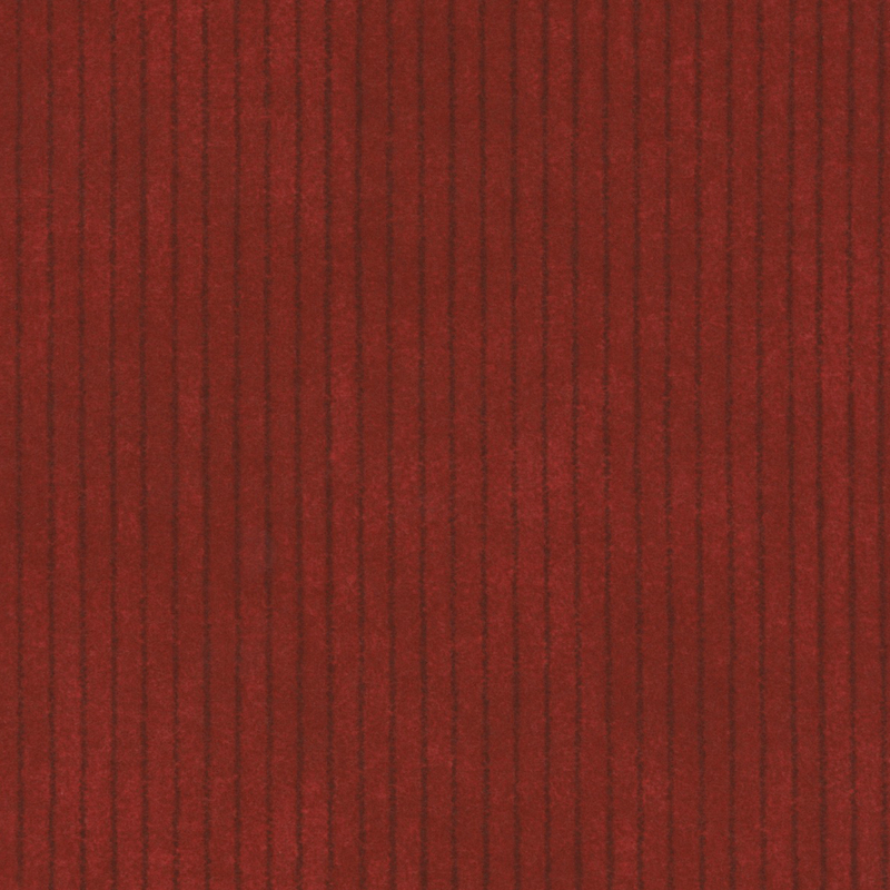 brick red flannel fabric with darker thin stripes