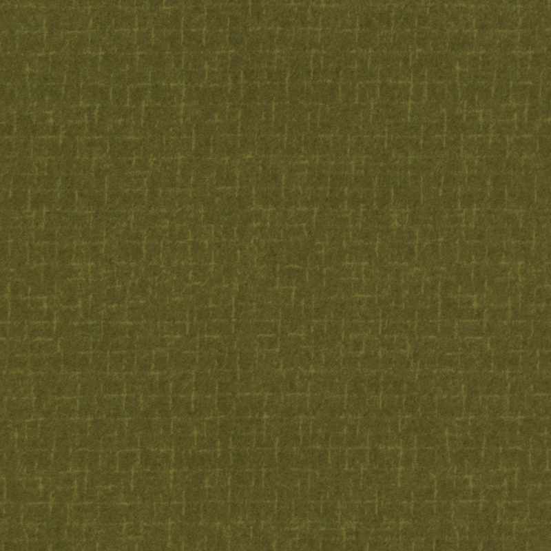 olive green flannel fabric with lighter crosshatch texturing