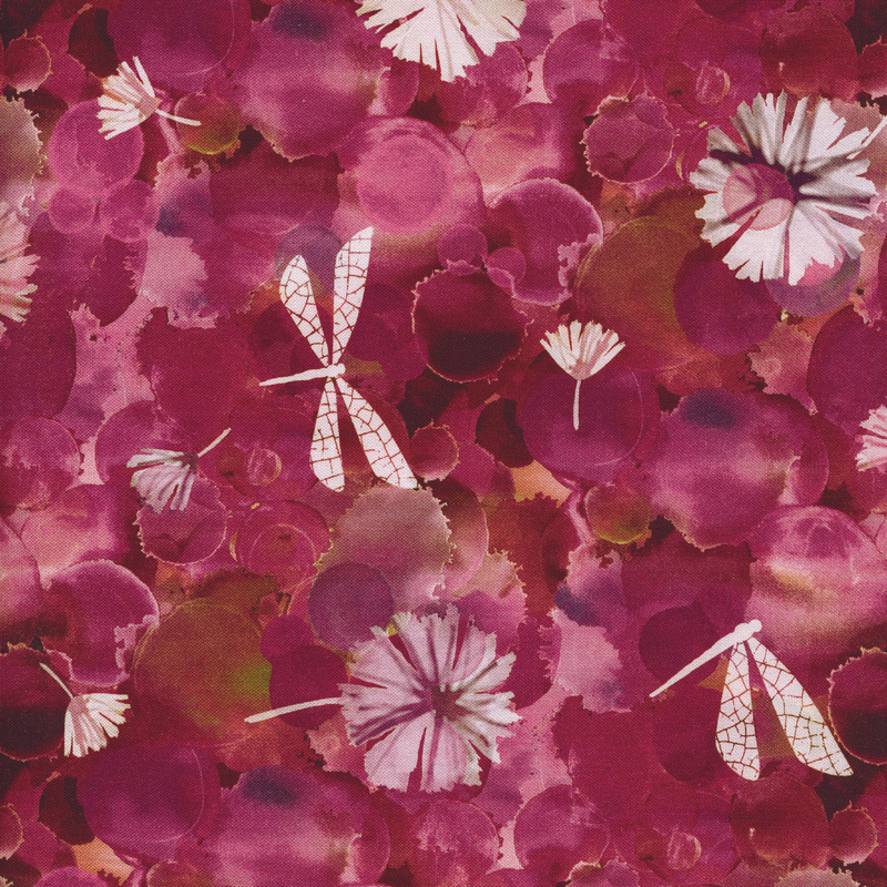 Dragonfly Dreams DP2483028 by Deborah Edwards for Northcott Fabrics