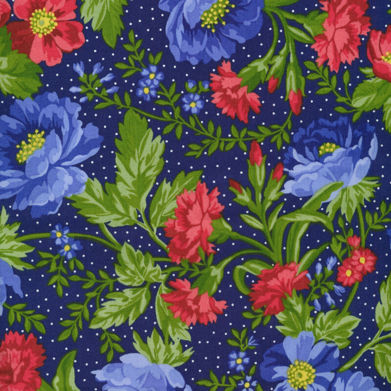 Jubilee 2110062 Indigo by Debbie Beaves for Robert Kaufman Fabrics