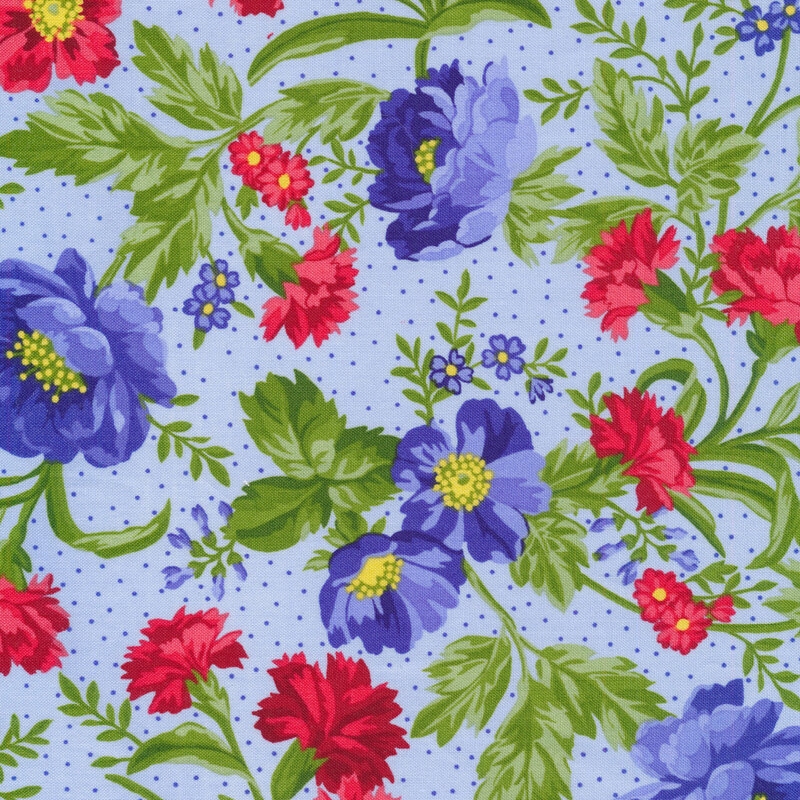 Jubilee 2110063 Sky by Debbie Beaves for Robert Kaufman Fabrics