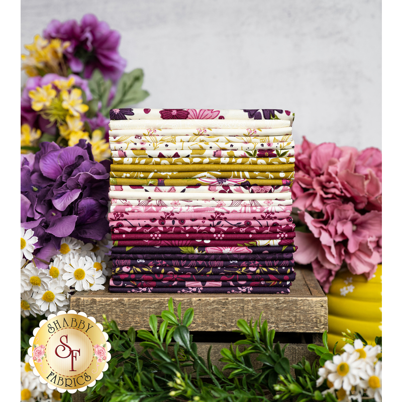 Wild Meadow 26 FQ Set by Sweetfire Road for Moda Fabrics Shabby Fabrics