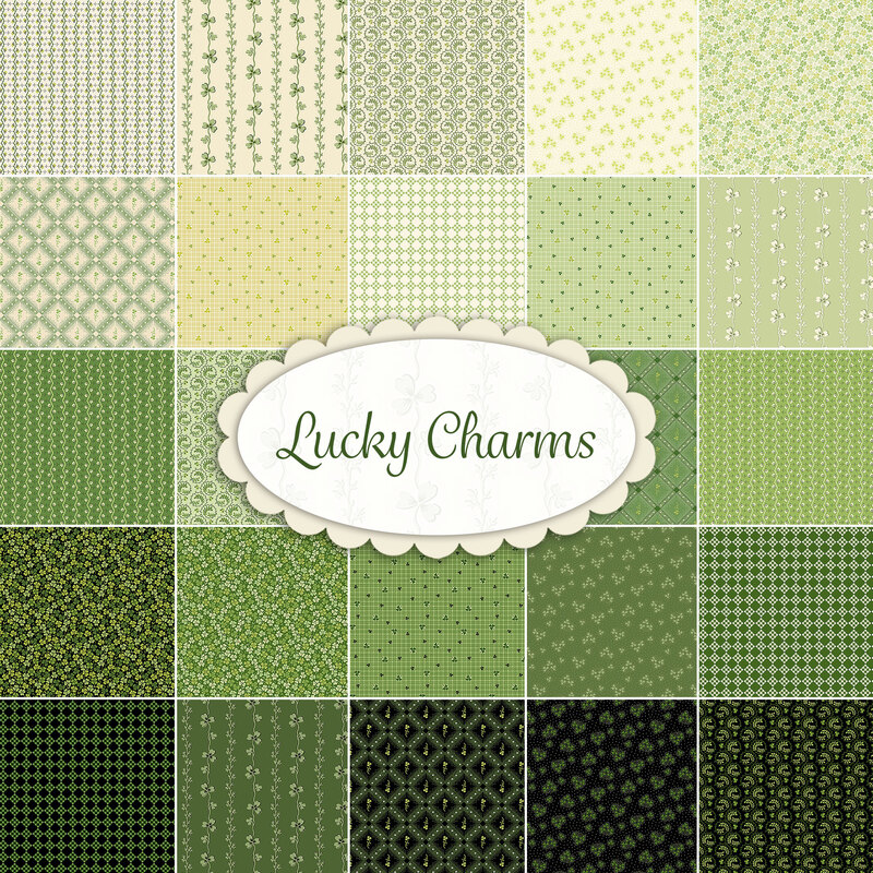 Lucky Charms 24 FQ Set by Andover Fabrics Shabby Fabrics