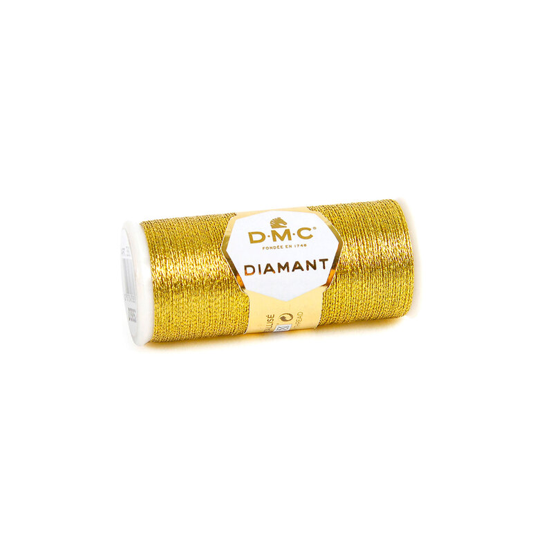 Image of spool of gold hand embroidery thread
