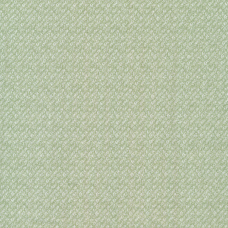 textured pastel green flannel fabric
