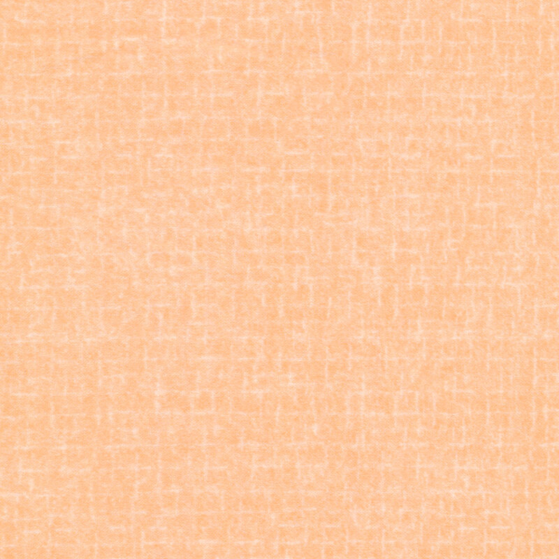 peach flannel fabric with textured cross hatching