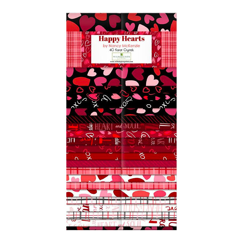 An image of a strip pack from the Happy Hearts collection