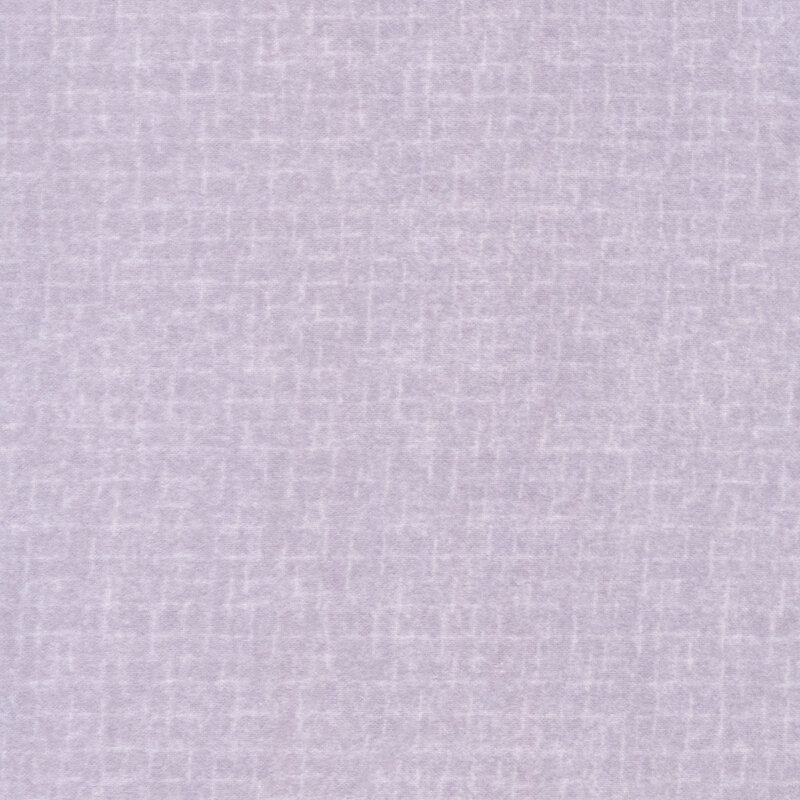pastel purple flannel fabric with textured cross hatching