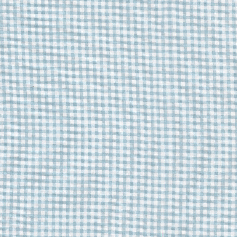 blue gingham fabric 