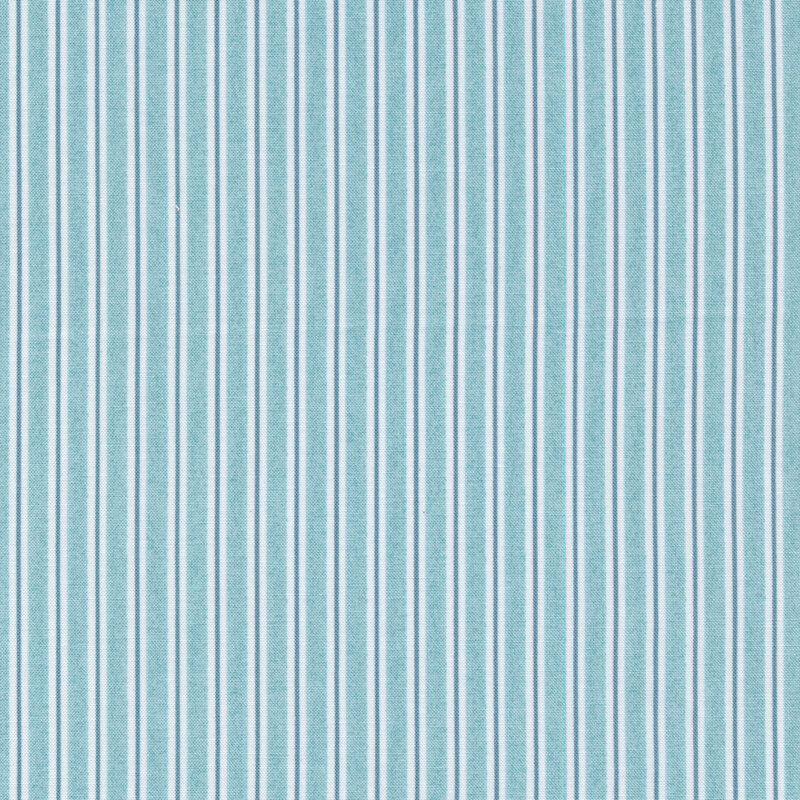 blue fabric with stripes 