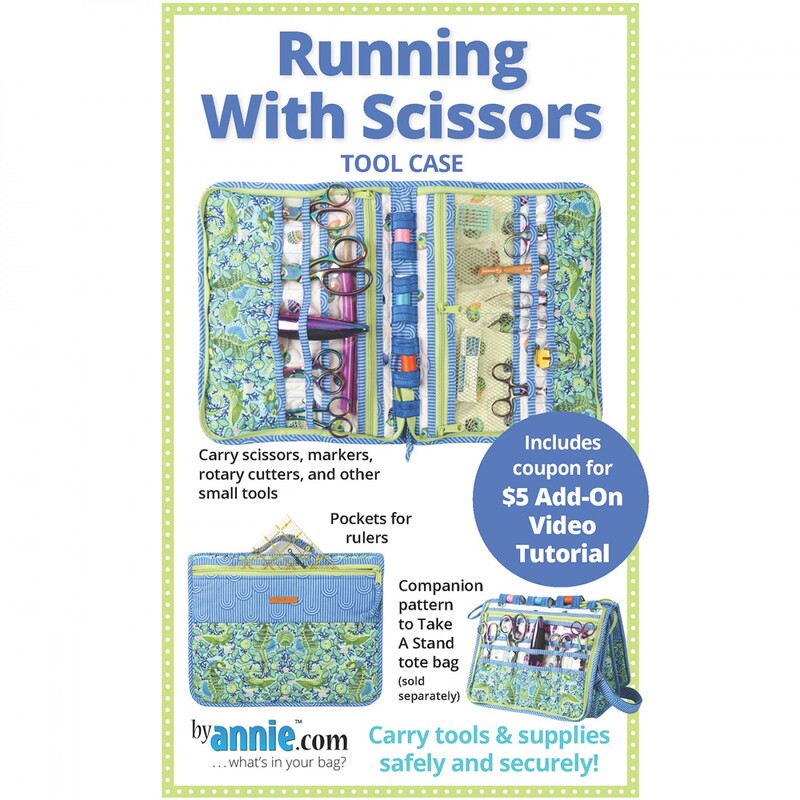 the front of a Running With Scissors Pattern by byannie.com