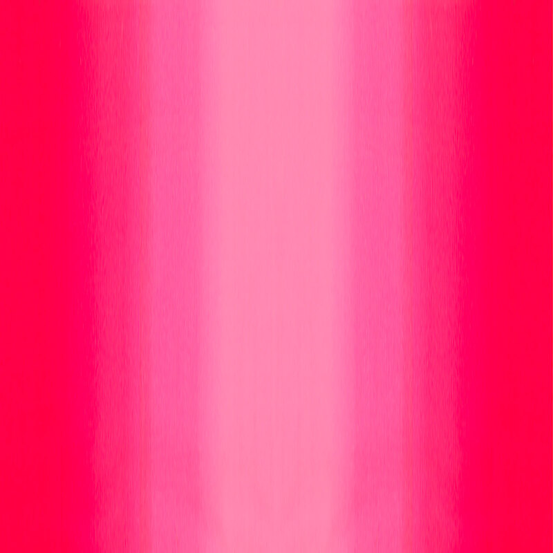 A full size image of pink ombre across the width of the fabric.