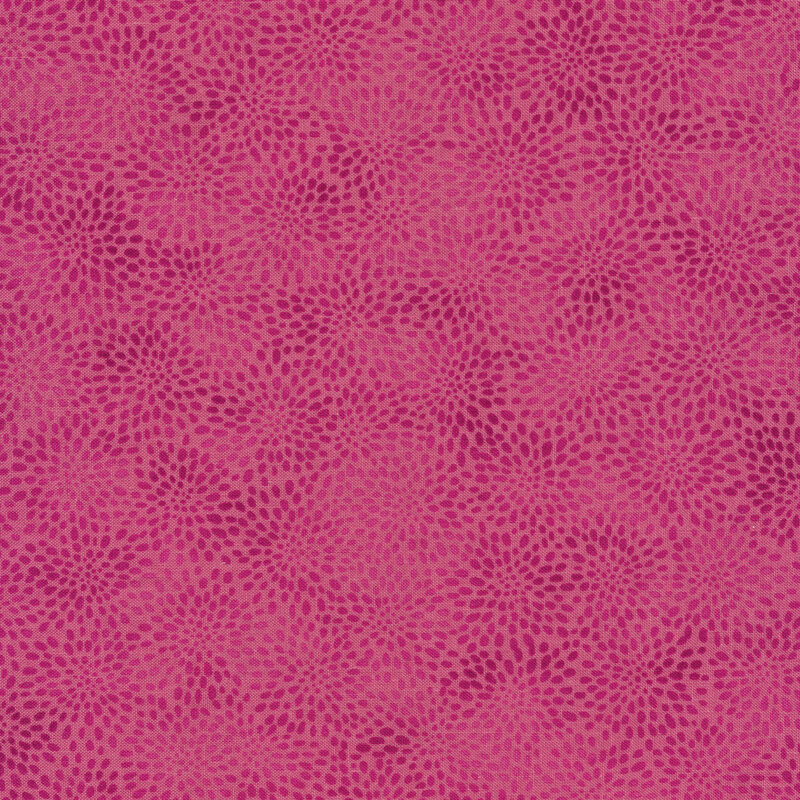 tonal hot pink fabric featuring dots all over 