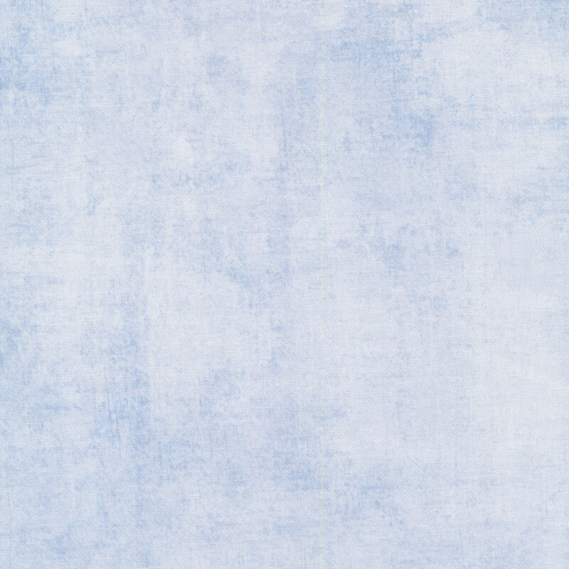 Pale blue mottled fabric features dry brush texture | Shabby Fabrics