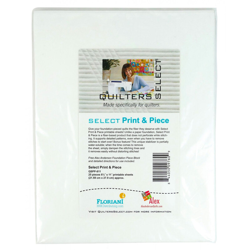 Quilter's Select Print & Piece