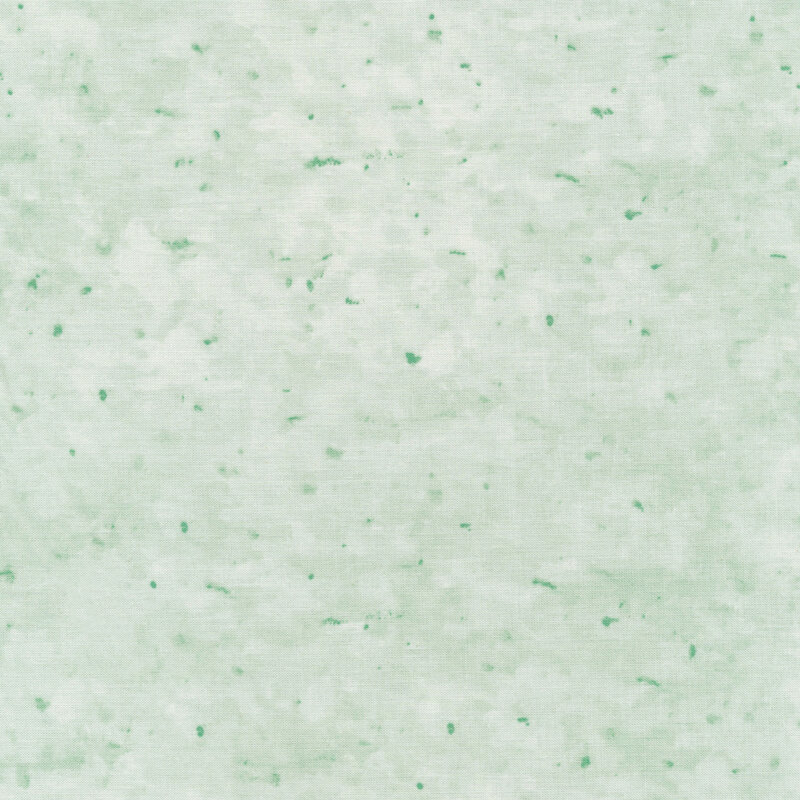 Green variegated fabric with darker green speckles