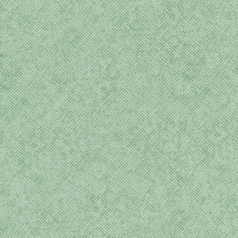 Pale mint textured fabric with woven look